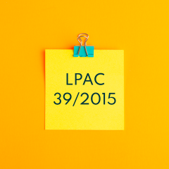 Ley de Procedimiento Administrativo Comun: Ley 39/2015