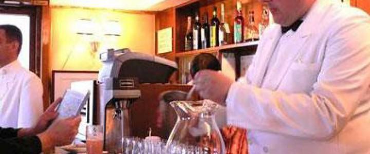 Bebidas. HOTR0508 - Servicios de Bar y Cafetería